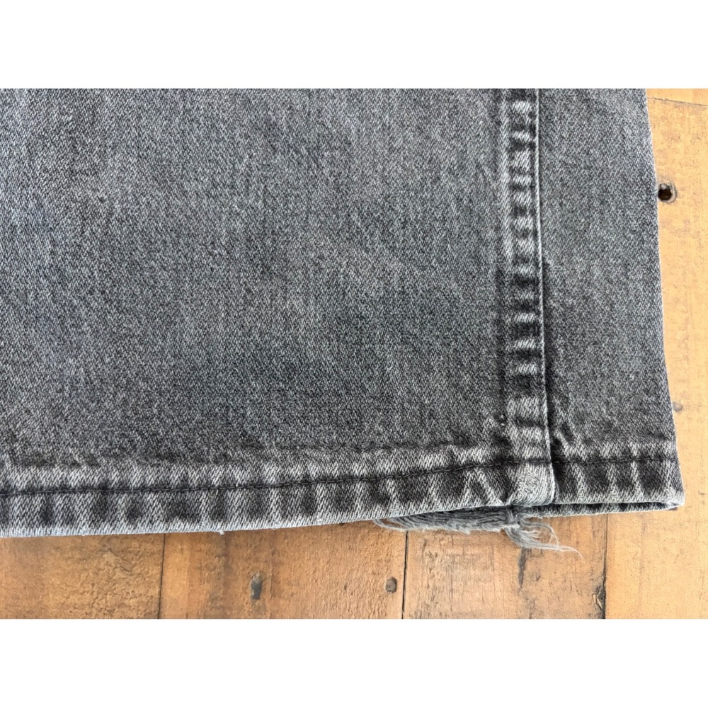 Wrangler 13MWZWK Cowboy Cut Jeans Black Mens 42x30 US Fabric Made in Mexico Y2K - Picture 10 of 11